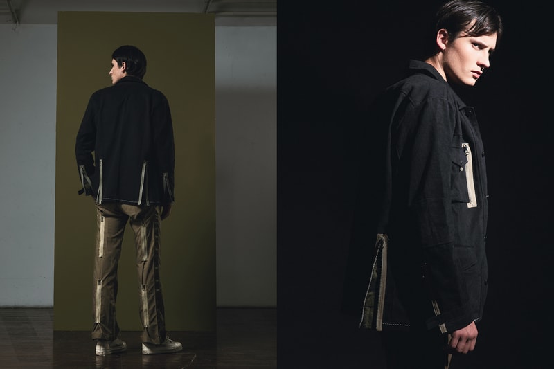 Elhaus Spring Summer 2018 Collection Lookbook release info jackets military workwear shirts pants