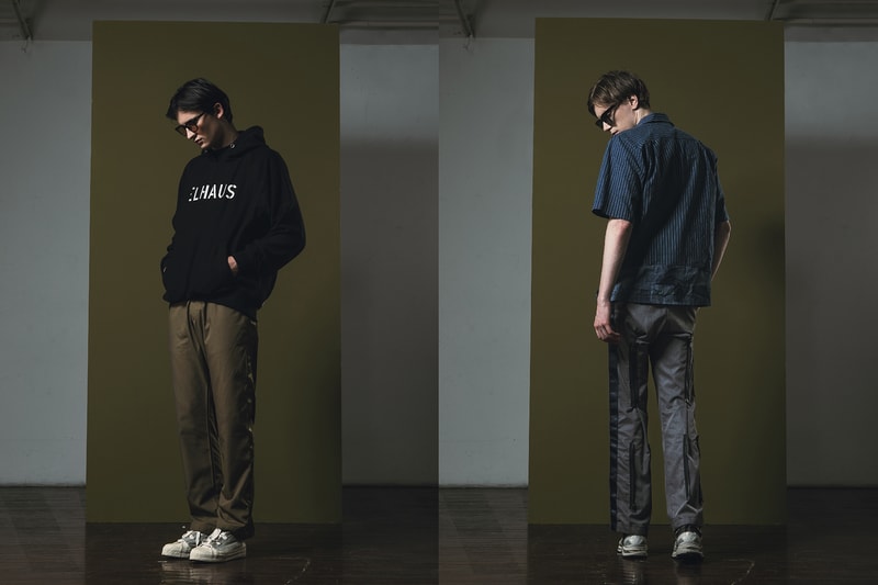 Elhaus Spring Summer 2018 Collection Lookbook release info jackets military workwear shirts pants
