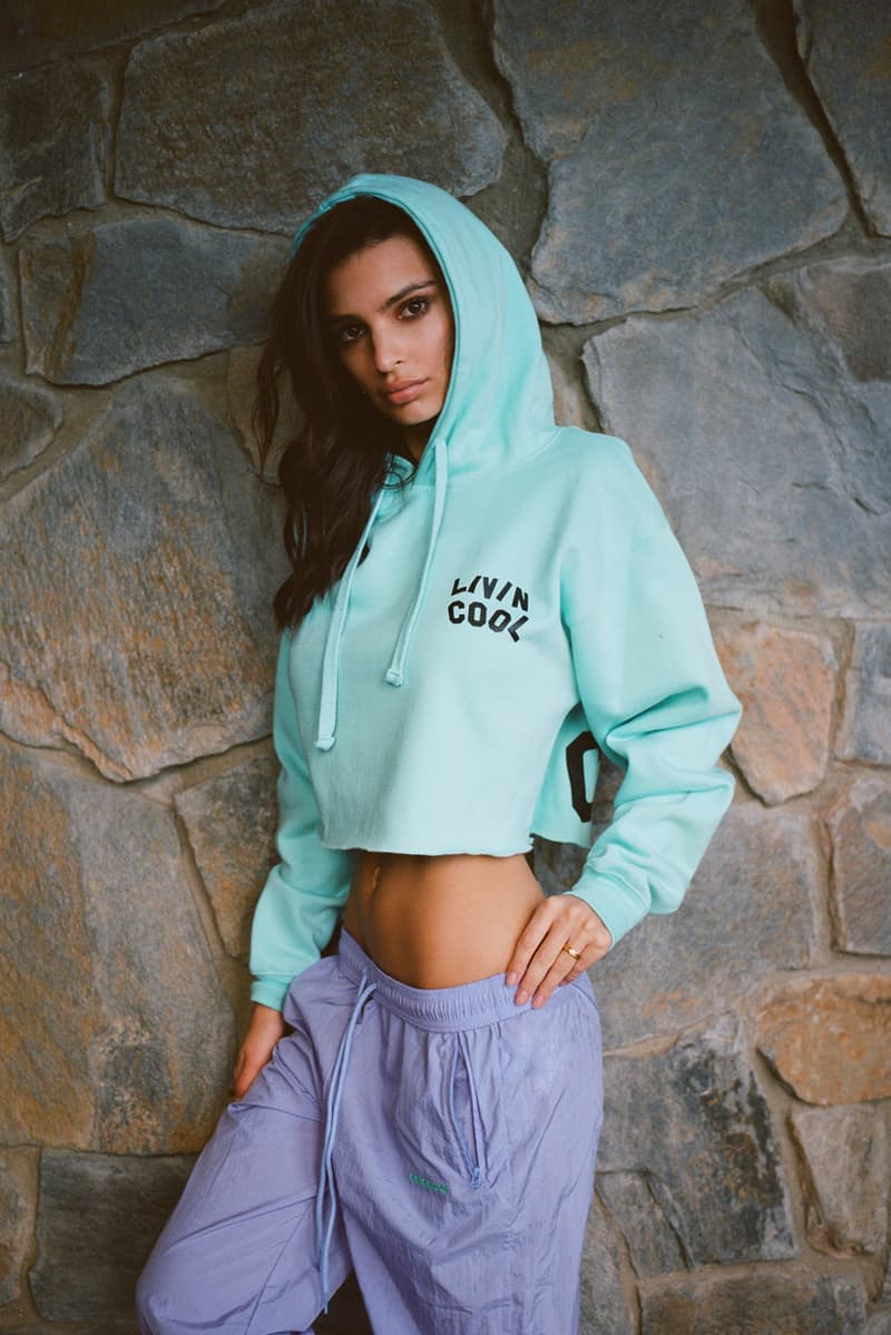 LIVINCOOL Emanuele D'Angelo Emily Ratajkowski Collection Lookbook streetwear