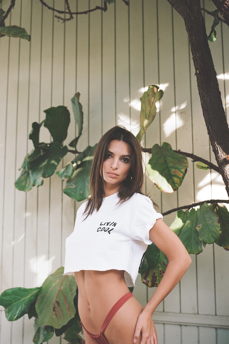 LIVINCOOL Emanuele D'Angelo Emily Ratajkowski Collection Lookbook streetwear