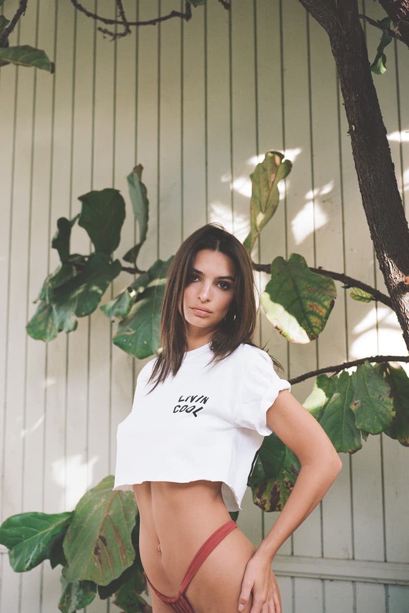 LIVINCOOL Emanuele D'Angelo Emily Ratajkowski Collection Lookbook streetwear