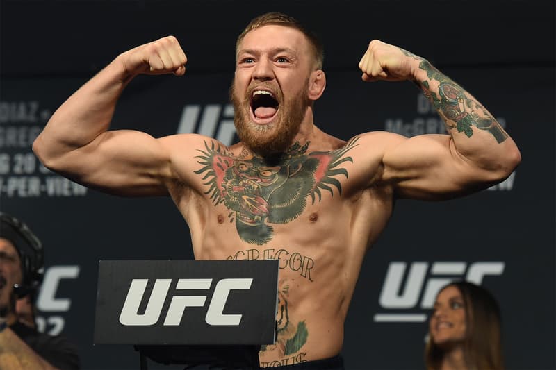 Conor McGregor ufc fighting champ