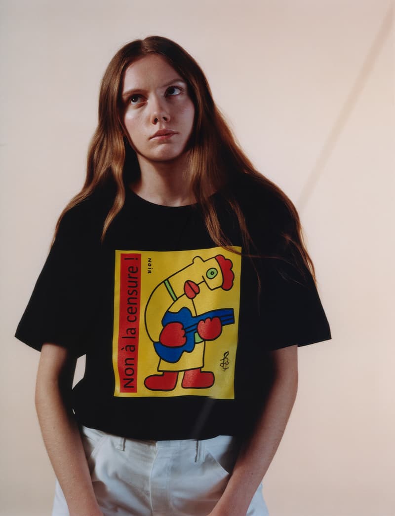 Everpress 50/50 x Amnesty International T-Shirt Collection Dexter Navy Liam Hodges Octavian Maria Falbo Copson Brick Magazine ASSID