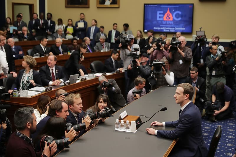 Faceboook Cambridge Analytica Data Models 2017 Donald Trump Mark Zuckerberg US Congress Testimony Senate