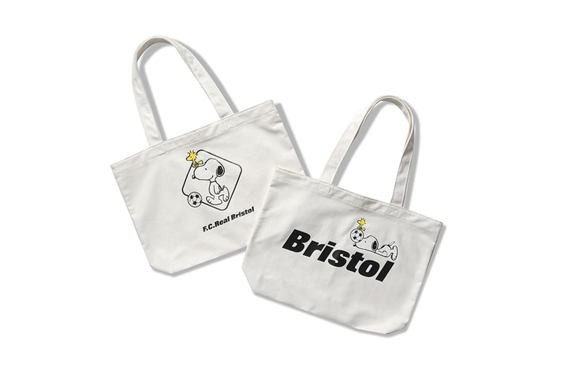 F C Real Bristol peanuts collaboration clothing tee shirt bag snoopy hat cap mug sticker phone case may 26 2018