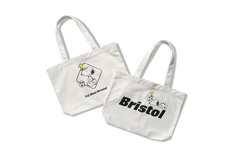 F C Real Bristol peanuts collaboration clothing tee shirt bag snoopy hat cap mug sticker phone case may 26 2018