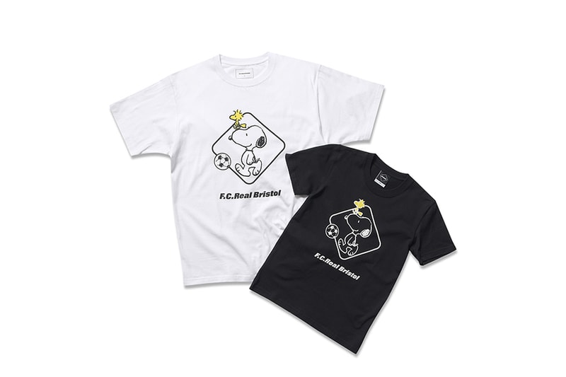 F C Real Bristol peanuts collaboration clothing tee shirt bag snoopy hat cap mug sticker phone case may 26 2018