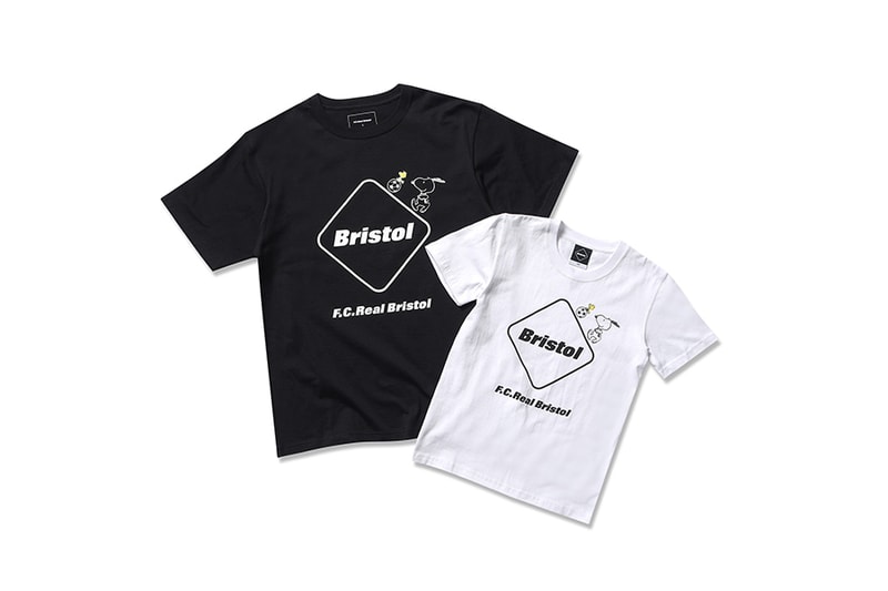 F C Real Bristol peanuts collaboration clothing tee shirt bag snoopy hat cap mug sticker phone case may 26 2018