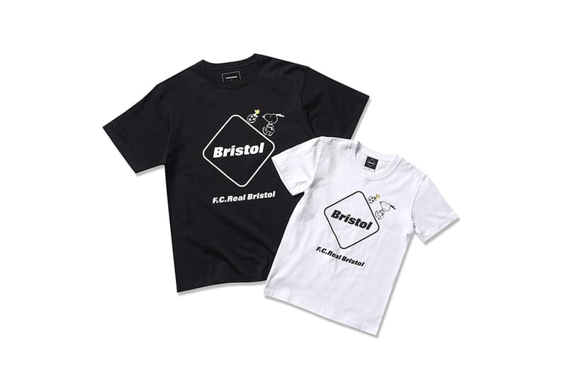 F C Real Bristol peanuts collaboration clothing tee shirt bag snoopy hat cap mug sticker phone case may 26 2018