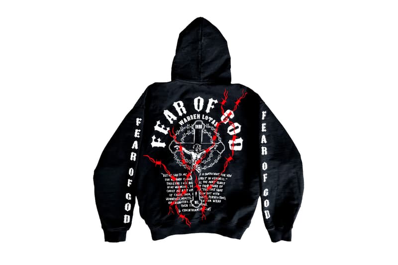 fear of god warren lotas exclusive hoodie