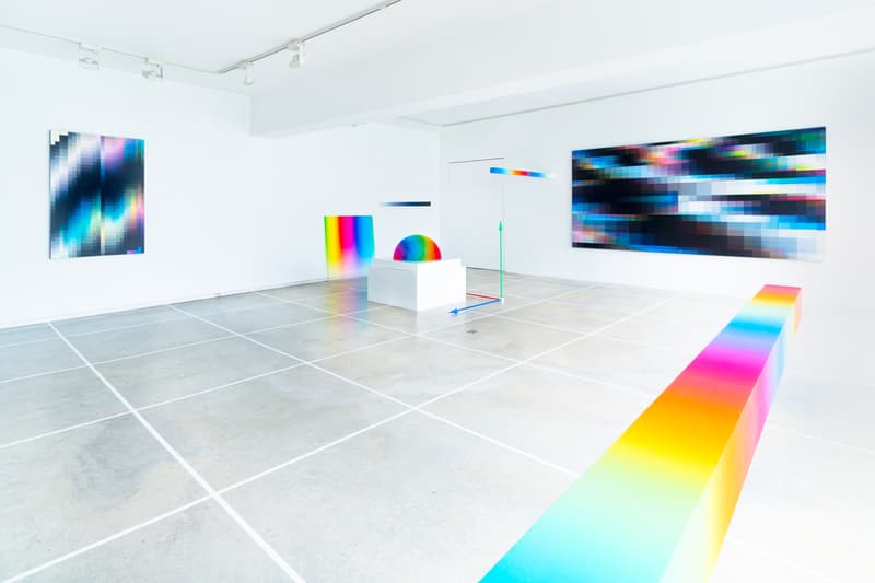 felipe pantone exces de vitesse alice gallery brussels belgium exhibition art artwork paintings