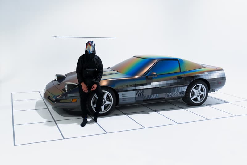 felipe pantone ultradynamic chevrolet corvette artworks beyond the streets los angeles california paintings installations