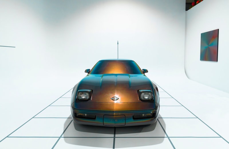 felipe pantone ultradynamic chevrolet corvette artworks beyond the streets los angeles california paintings installations