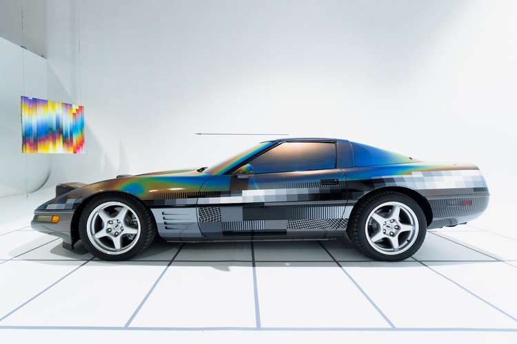 Behind the Process of Felipe Pantone's 'ULTRADYNAMIC' 1994 Chevrolet Corvette