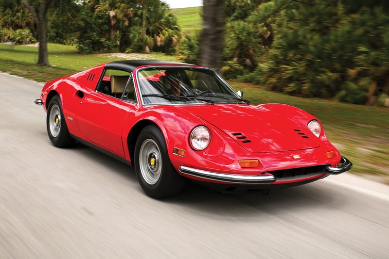 A Classic 1974 Ferrari Dino Is Available at Auction