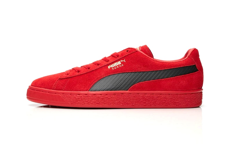Ferrari Puma SF Suede 50 Rosso Corsa Release date 7 june drop date Italian luxury automobile sneaker footwear