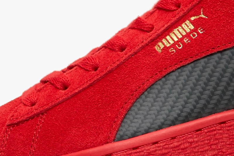 Ferrari Puma SF Suede 50 Rosso Corsa Release date 7 june drop date Italian luxury automobile sneaker footwear
