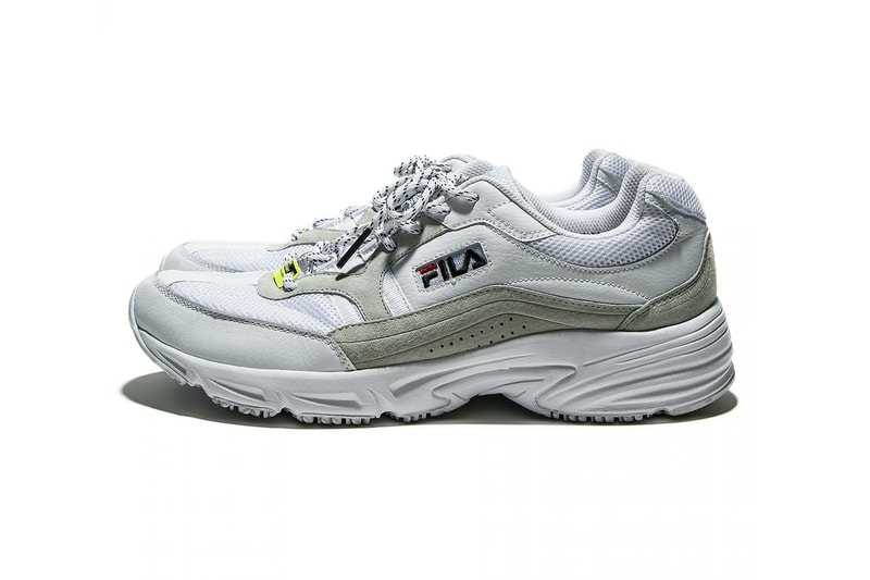 monkey time fila MMRY memory WORKSHIFT dad shoe sneaker collaboration june 2018 drop release date info