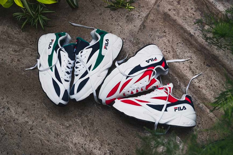 FILA's Chunky Venom Sneaker Gets Highlighted in New Editorial
