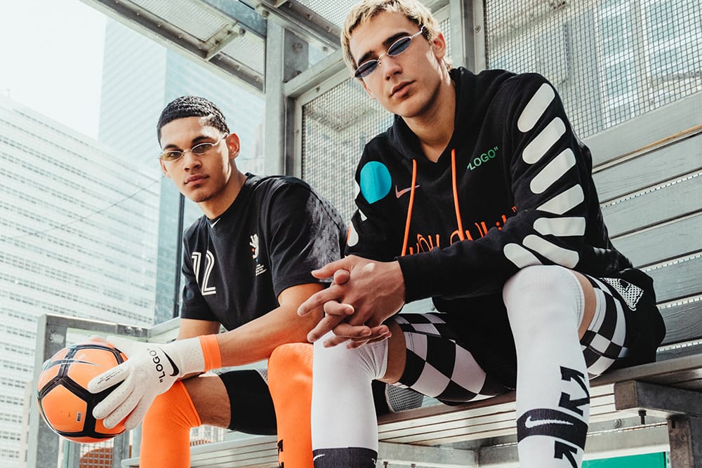 off white football collection