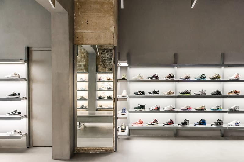 Footpatrol New Paris Store 45 Rue du Temple Le Marais District Sneakers Kicks Trainers Shoes