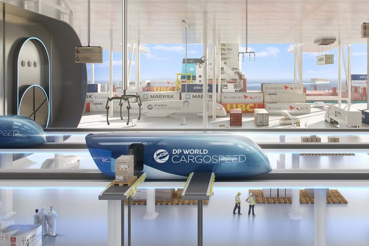 Foster + Partners Envisions the Future of Hyperloop Cargo Transport