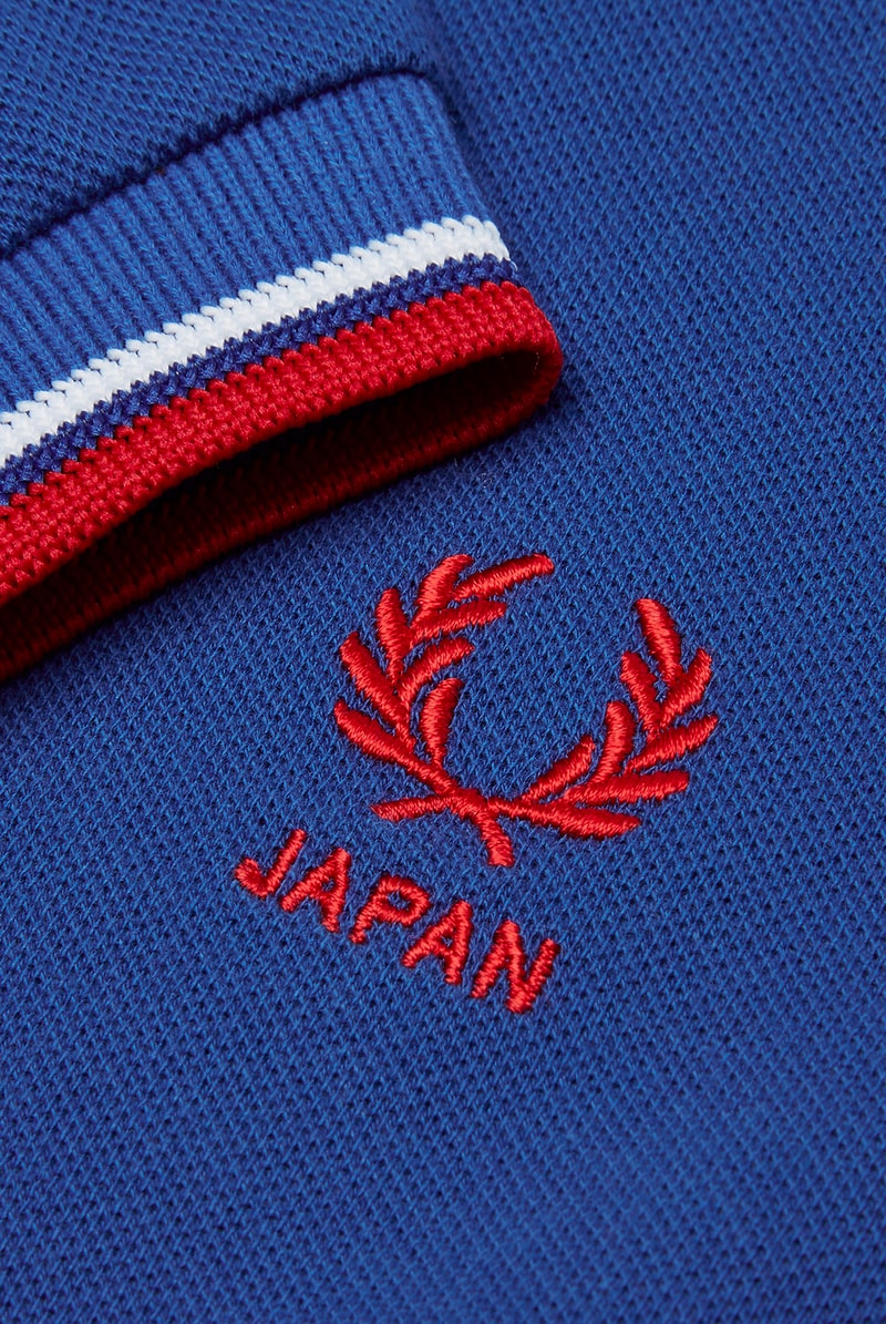 Fred Perry FIFA World Cup Country Shirts collection polo soccer Russia England Brazil Belgium France Germany Spain Portugal Sweden Japan South Korea