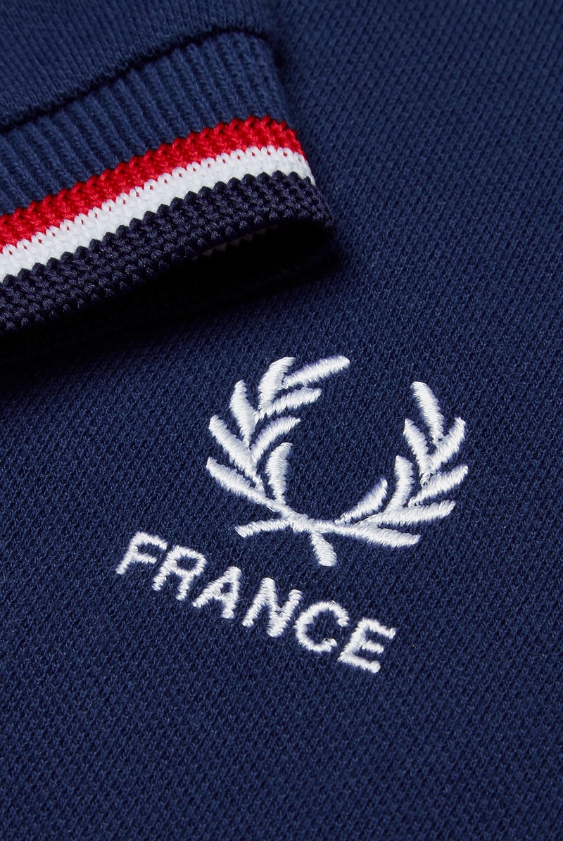 Fred Perry FIFA World Cup Country Shirts collection polo soccer Russia England Brazil Belgium France Germany Spain Portugal Sweden Japan South Korea