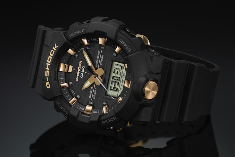 G-SHOCK Gold Accent Collection GA700 GA800 watches accessories