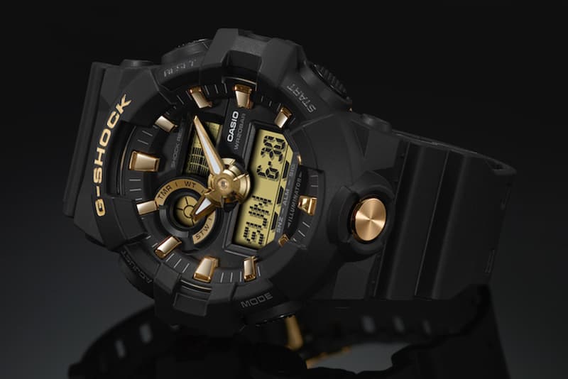 G-SHOCK Gold Accent Collection GA700 GA800 watches accessories