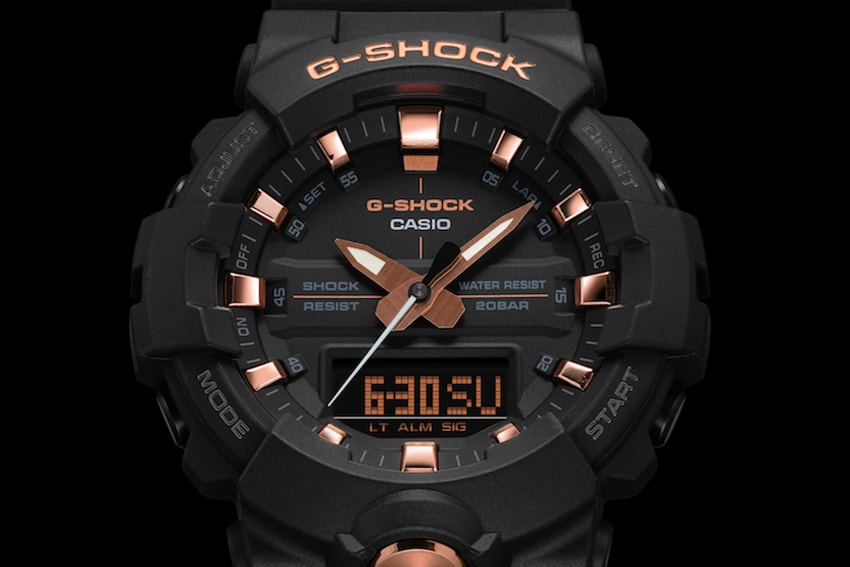 G-SHOCK Gold Accent Collection GA700 GA800 watches accessories