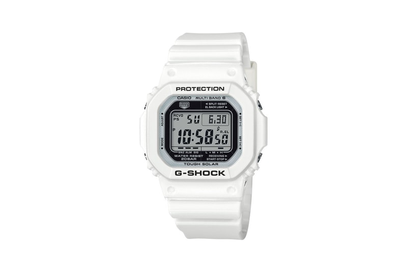G shock casio spring summer 2018 white marin collection GW M5610 MW 7JF 5600 DW MW AWG GA 100MW-7AJF GA 110MW 7AJF M100SMW 7AJF japan drop may
