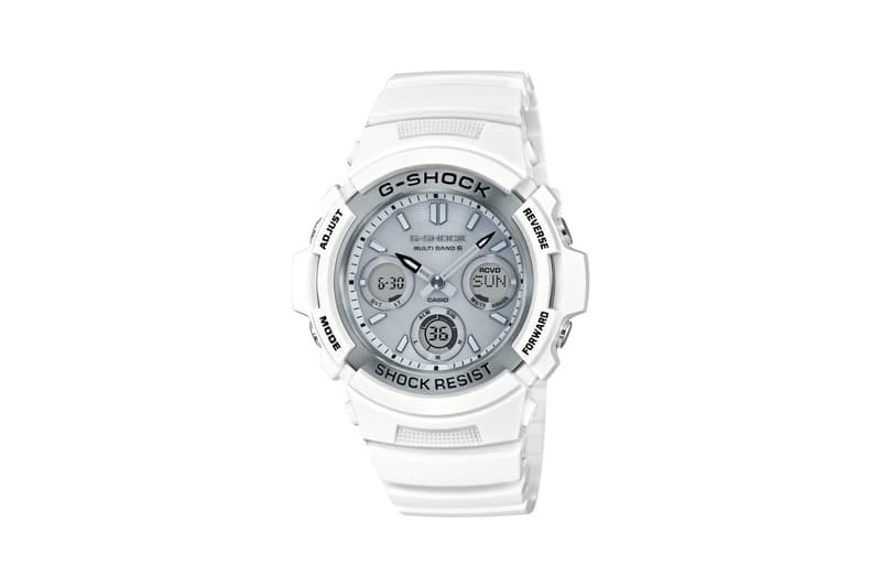 G shock casio spring summer 2018 white marin collection GW M5610 MW 7JF 5600 DW MW AWG GA 100MW-7AJF GA 110MW 7AJF M100SMW 7AJF japan drop may