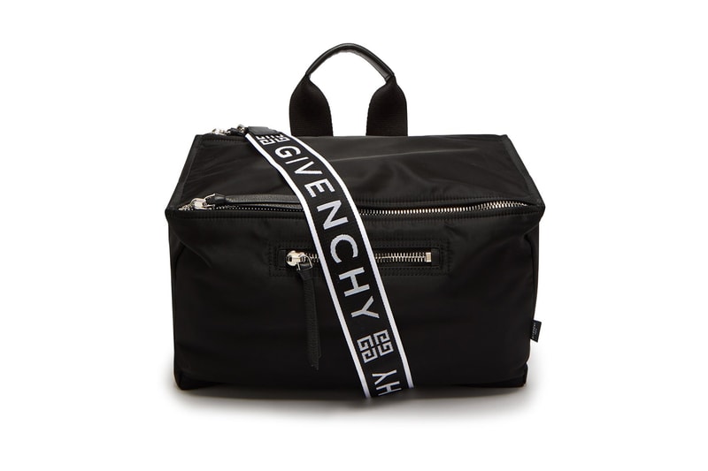Givenchy Logo Print Messenger Bag Black available now purchase price