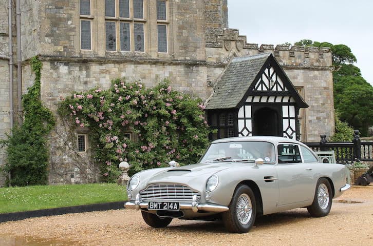 Goldeneye 1965 Aston Martin DB5 Bonhams Auction Cars Vehicles Pierce Brosnan 007 movies films classic cars British Aston Martin
