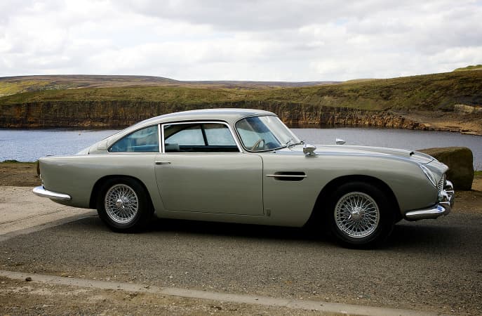 Goldeneye 1965 Aston Martin DB5 Bonhams Auction Cars Vehicles Pierce Brosnan 007 movies films classic cars British Aston Martin