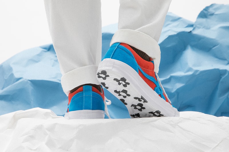 GOLF le FLEUR* x Converse Two Tone Closer Look Tyler, The Creator Pink Blue Orange Pastel Summer Release Information Details Closer Look Raffle HBX Available Now
