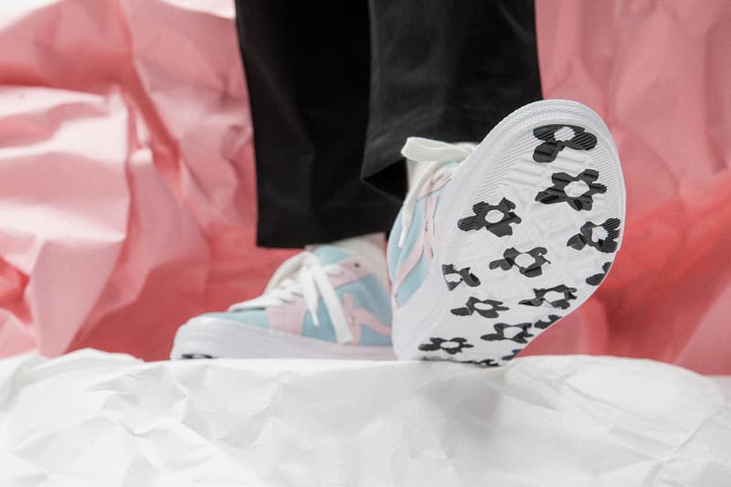 GOLF le FLEUR* x Converse Two Tone Closer Look Tyler, The Creator Pink Blue Orange Pastel Summer Release Information Details Closer Look Raffle HBX Available Now