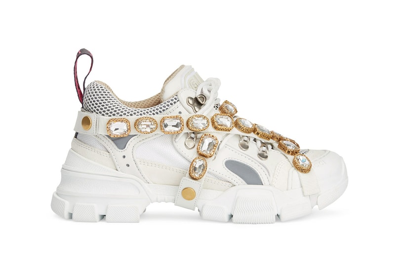 Gucci SEGA Chunky Jewels Sneaker Green Pink Black White