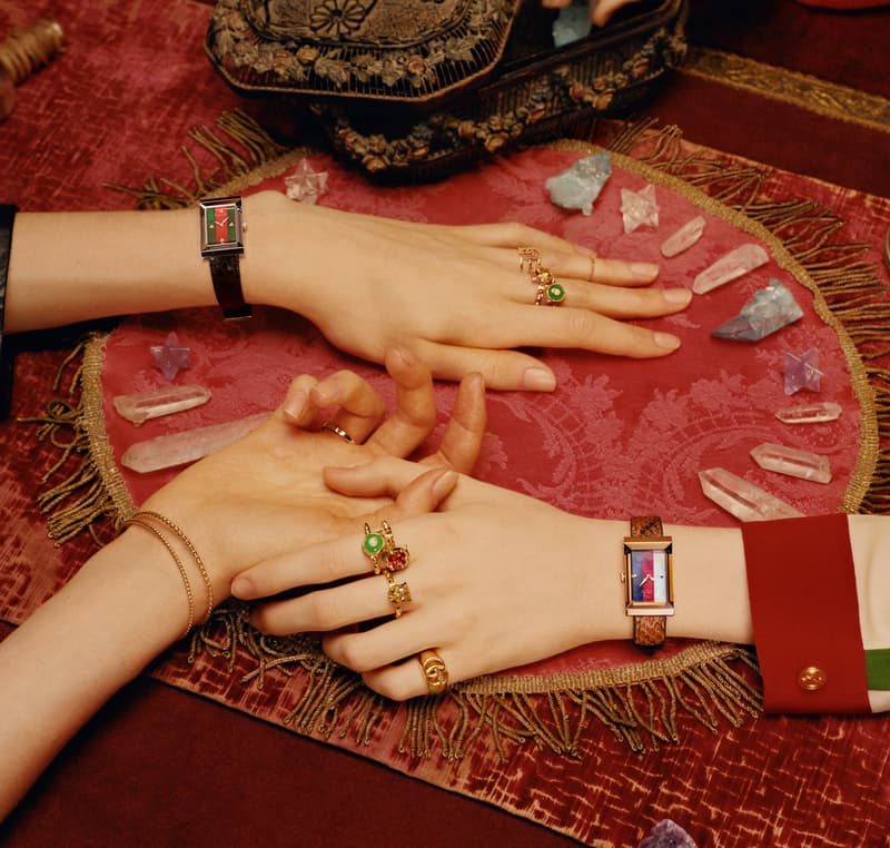 Gucci New Timepiece Campaign spring summer 2018 watches