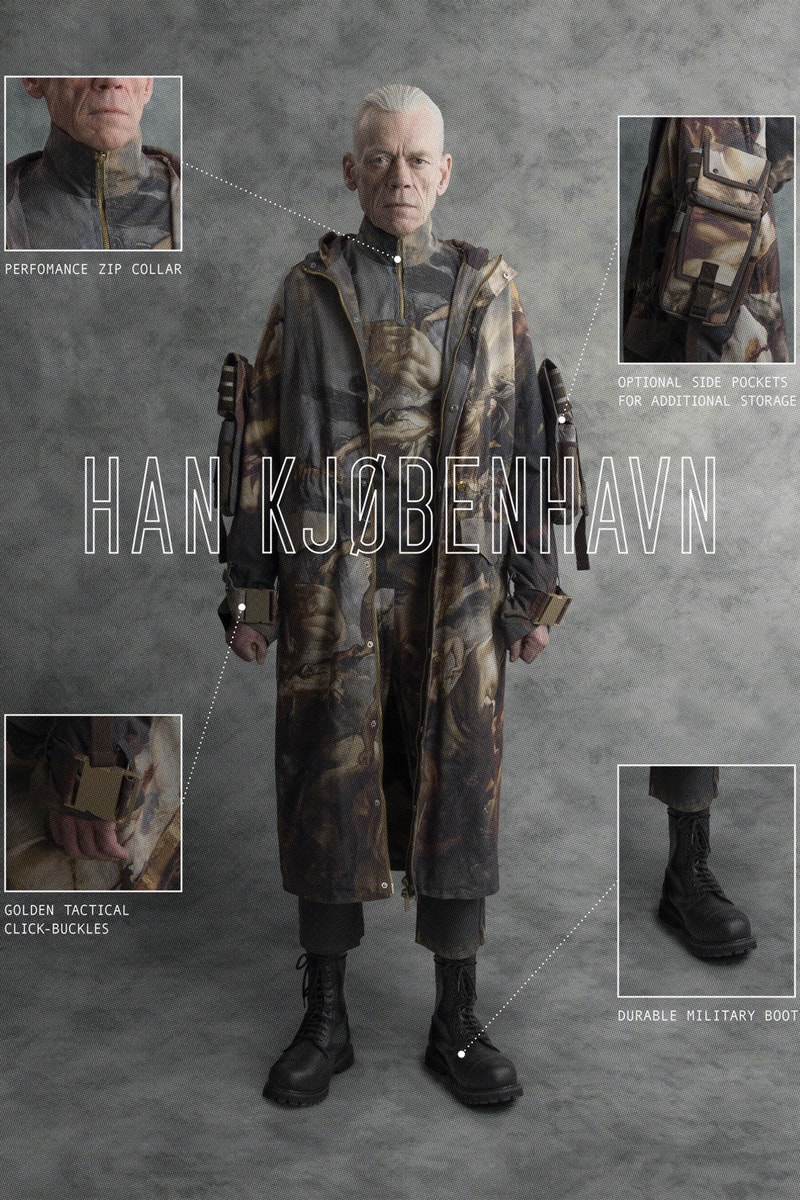 Han Kjobenhavn Spring Summer 2018 Lookbook collection release date info drop military technical tactical