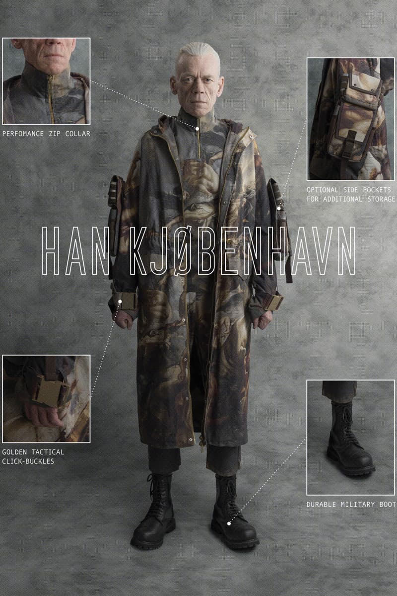 Han Kjobenhavn Spring Summer 2018 Lookbook collection release date info drop military technical tactical