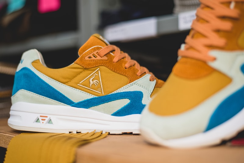 Hanon x Le Coq Sportif LCS R800 Sneaker Collab Collaboration "The Good Agreement" Bon Accord C. F. Stead Halley Stevensons Suede Sneakers Kicks Trainers Shoes Available Buy Cop Purchase Now