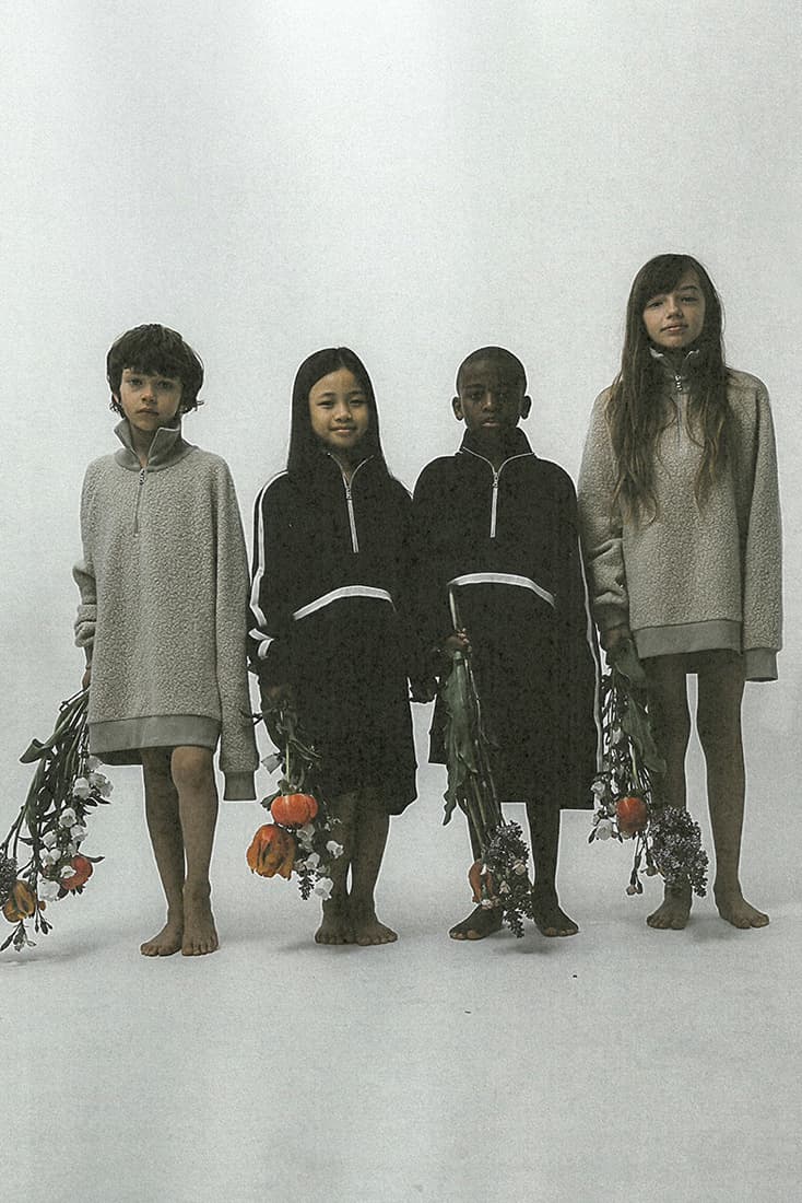 Harmony Paris Fall Winter 2018 Collection lookbook hoodies half-zip pullovers sweaters