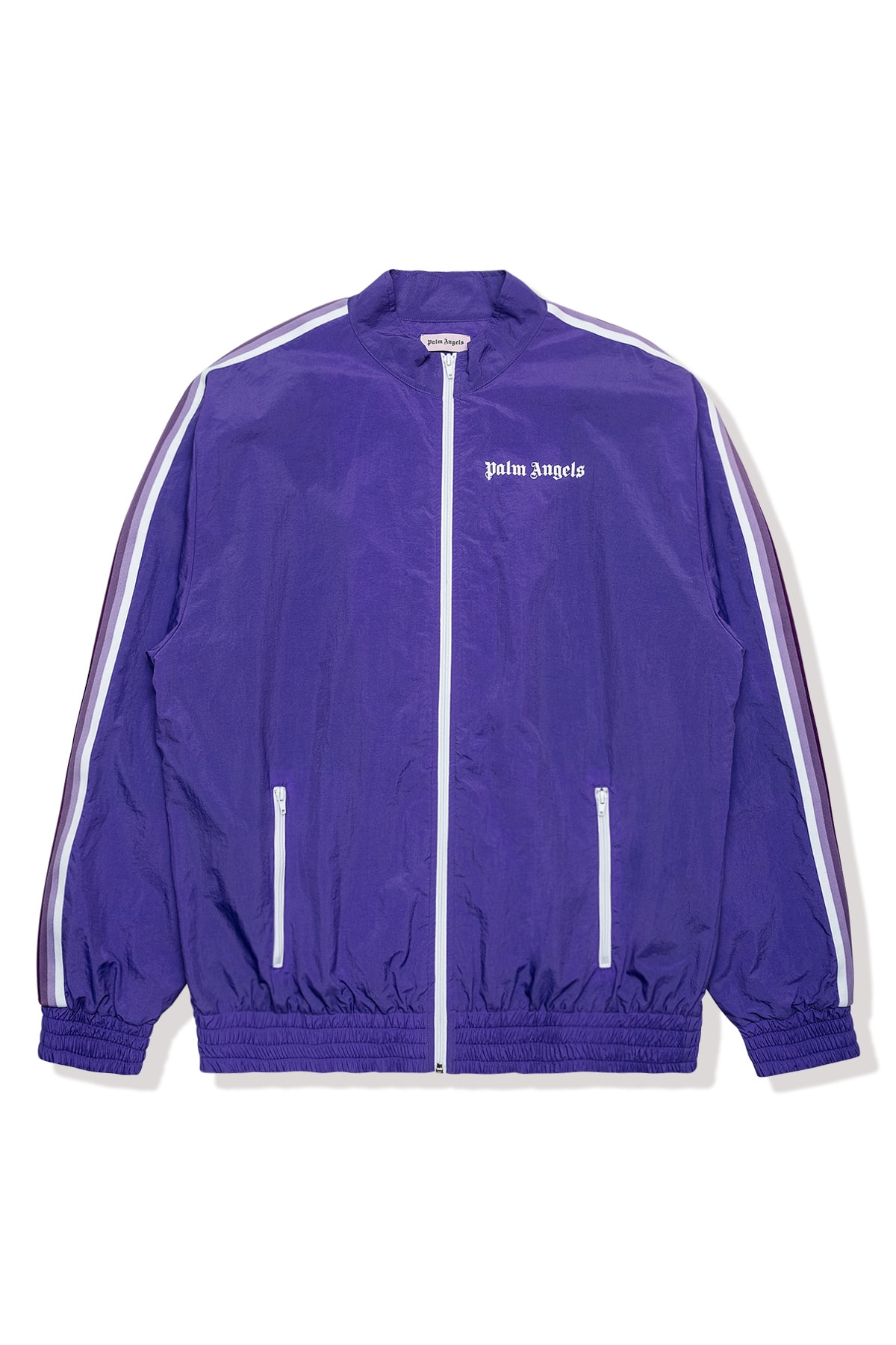 PURPLE TRACK JACKET in purple - Palm Angels® Official