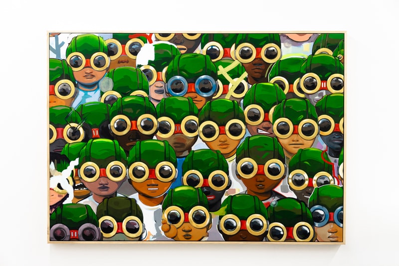 hebru brantley nevermore pop up nyc vinyl art collectible sculptures artworks paintings prints