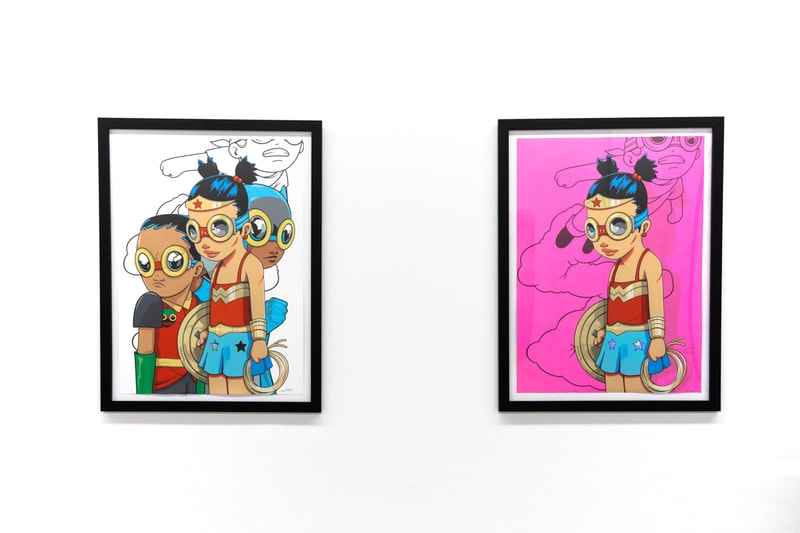 hebru brantley nevermore pop up nyc vinyl art collectible sculptures artworks paintings prints