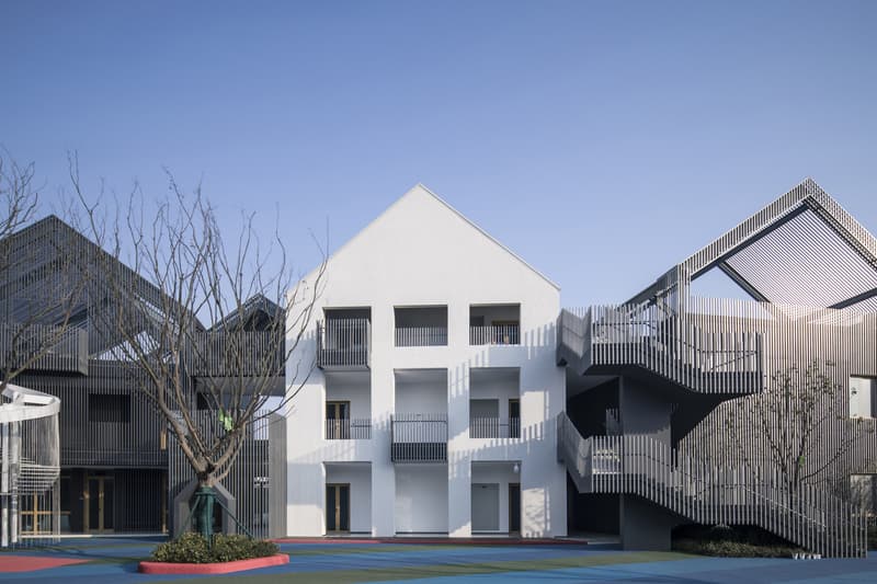 Hefei Wantou Vanke Paradise Art Wonderland Shanghai Tianhua Architectural Design China Modern Interior Exterior School Kindergarten Pre-School