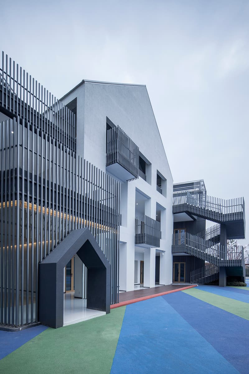 Hefei Wantou Vanke Paradise Art Wonderland Shanghai Tianhua Architectural Design China Modern Interior Exterior School Kindergarten Pre-School