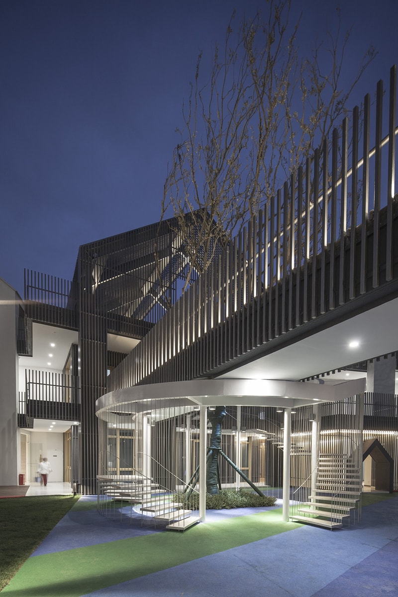 Hefei Wantou Vanke Paradise Art Wonderland Shanghai Tianhua Architectural Design China Modern Interior Exterior School Kindergarten Pre-School